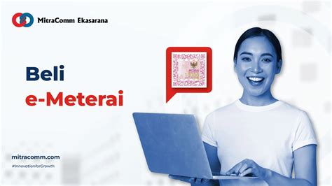 Cara Beli E Meterai Online Yang Mudah Dan Aman Mitracomm Ekasarana