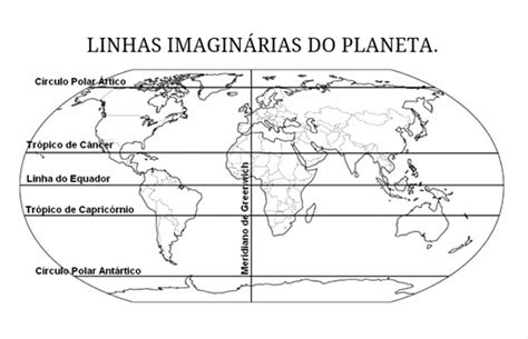Exervivios 4 Ano Linhas Imaginarias Nos Mapas - linhas imaginarias do planeta - Escola Educação | Atividades de ...