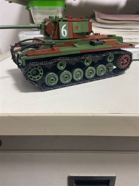 Kv-1 Soviet lego tank, Hobbies & Toys, Toys & Games on Carousell