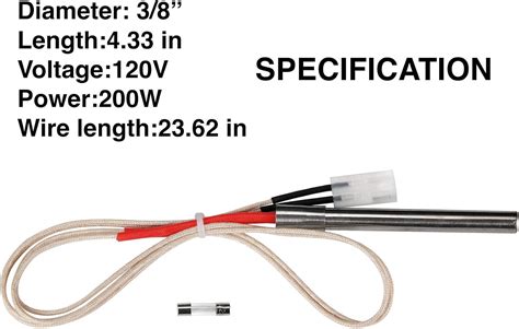 Grillme Hot Rod Ignitor Kit For Pit Boss Camp Chef Nepal Ubuy