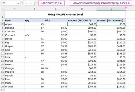 Value Error In Excel Causes And Fixes 2023