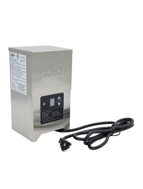 Sollos Tr15ss1 Int 300 Stainless Steel Low Voltage Transformer 300 Watt