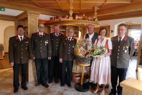 Kainzner Wolfgang 60 Jahre FREIWILLIGE FEUERWEHR FINKENBERG