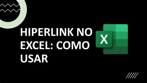 Hiperlink No Excel Acesse Planilhas Arquivos E Sites Na Web Youtube