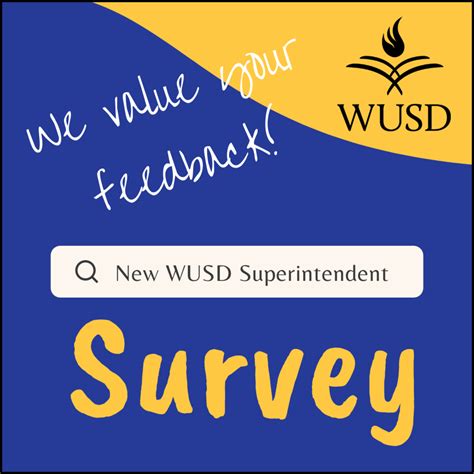 Superintendent Search Survey Wusd Summer School