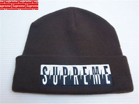 未使用Supreme シュプリーム Fuck All Yall Beanie Brown AW ファック オール ヨール ビーニー ニットキャップ ブラウン 新品未着用品