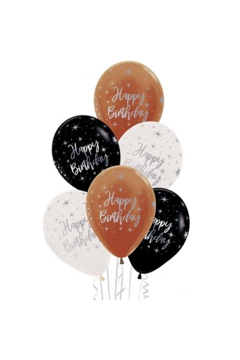 Ballons Sempertex Cm Happy Birthday Radiant