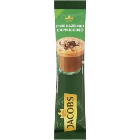 Jacobs Chocolate Hazelnut Cappuccino Stick 18g | Instant Cappuccino ...