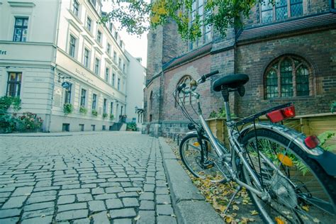 images cobblestone green vehicle architecture bicycle wheel