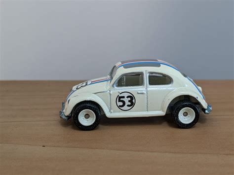 Hot Wheels Retro VW Beetle The Love Bug Herbie Loose Hobbies Toys Toys Games On Carousell
