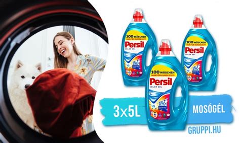 Persil Color Gél 3 x 5 liter - 7 499 Ft - Gruppi.hu
