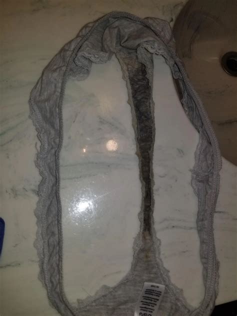 Look At These Wrecked Panties They Smell So Fucking Strong Tons Of Ass Smells In These Like