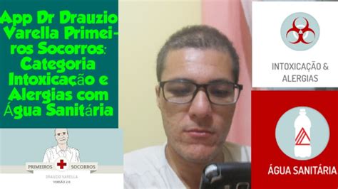 App Dr Drauzio Varella Primeiros Socorros Categoria Intoxica O E