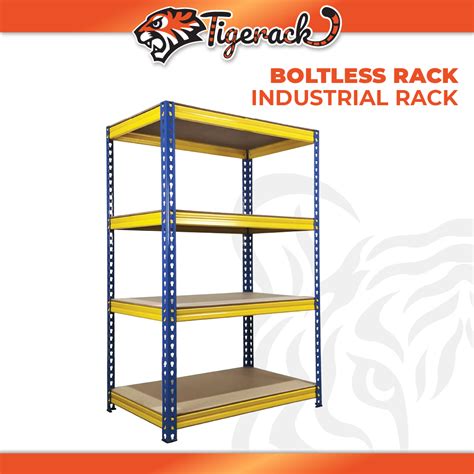 tigerack industrial rack angle iron rack store room rack rak heavy duty