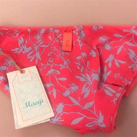 NWT Maaji Reversible Bikini Bottom NWT Size Depop
