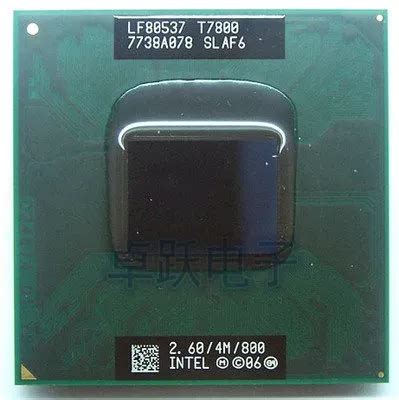 Intel Core 2 Duo T7800 Cache 4mb 2.60ghz 800mhz Fsb Notebook | MercadoLivre