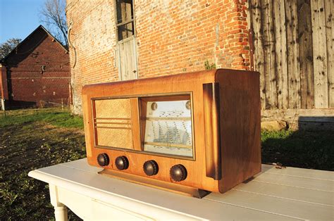 Ancien Poste Radio Tsf Jean Duchesne Vintage French Finds