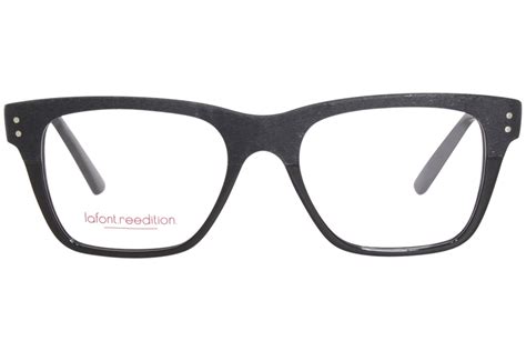 Lafont Paris Intermezzo 100b Eyeglasses Womens Black Full Rim 49 18 138