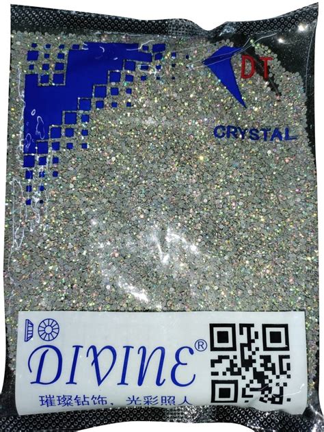 Silver Divine 6SS MS Hot Fix Rhinestone For Used In Suits And Saree 1kg At 170 Packet In New