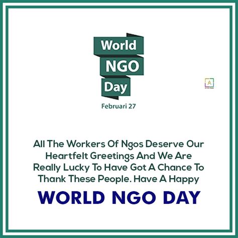 World NGO Day Wishes Messages, Quotes, Thoughts & Images