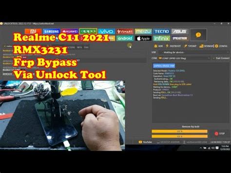 Realme C11 RMX3231 Frp Bypass Via Unlock Tool YouTube