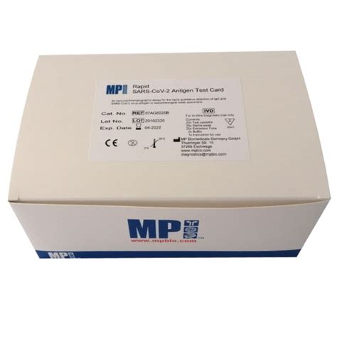 MP Biomedicals COVID 19 Antigen Rapid Test Rapid SARS CoV 2 Antigen