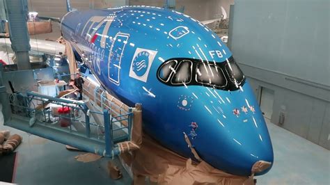 Ita Airways Airbus A350 Just Painted Youtube