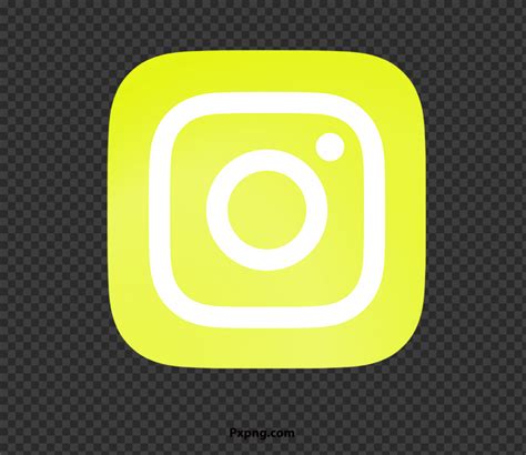 Hd Yellow Instagram Logo Background Png Pxpng Images With Transparent