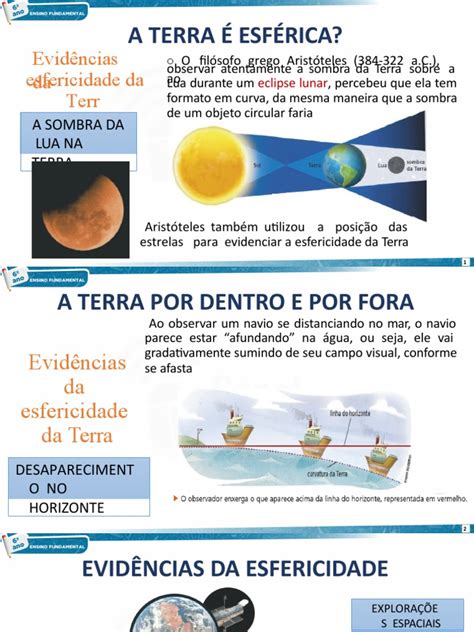 Evidência Da Esfericidade Da Terra - Evidências da Esfericidade da Terra | PDF | Terra | Atmosfera da Terra