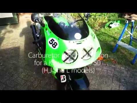 Synchronization Carburetors Kawasaki Zxr Youtube