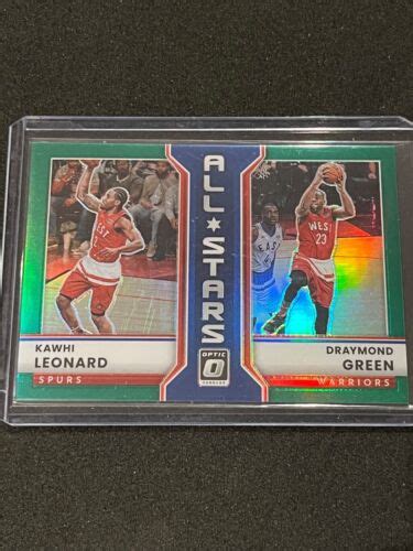 Panini Donruss Optic All Stars Green Prizm Kawhi Leonard