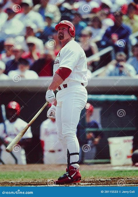 Mark Mcgwire St Louis Cardinals Editorial Stock Photo Image Of Major