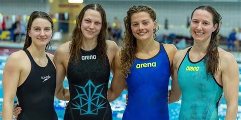 W98-Damen schwimmen neuen Deutschen Staffelrekord