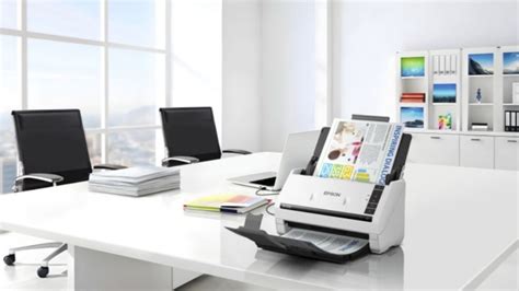 Scanner Profissional Para Digitalização De Documentos - Novo scanner Epson acelera digitalização de documentos