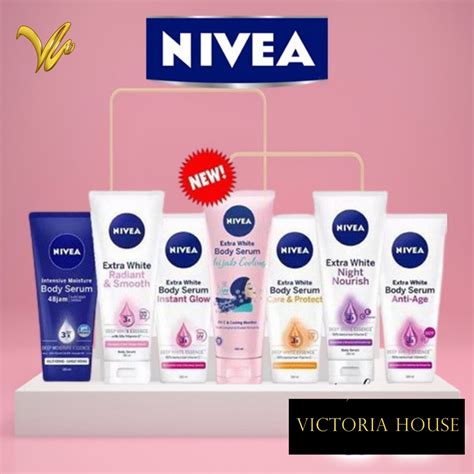 Jual Nivea Body Serum Extra White Night Repair Care Protect Radiant