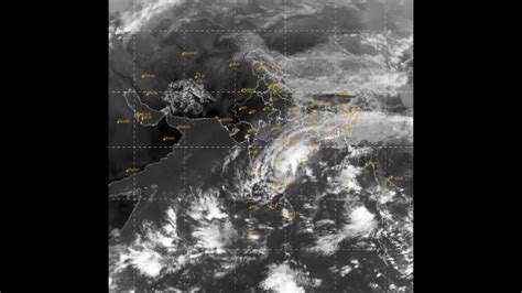 Severe Cyclone Michaung: Satellite Images, Path, Track & Map