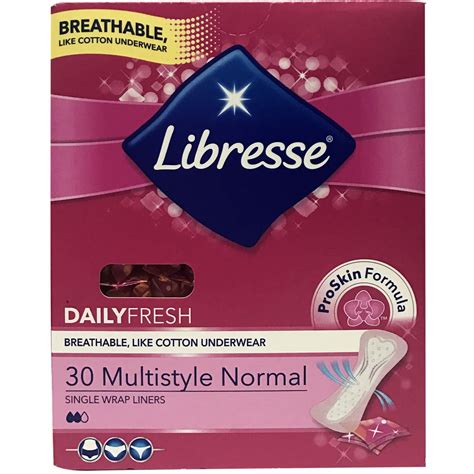 Libresse Daily Fresh Multistyle Normal Σερβιέτες 30 Τεμάχια | Pharm24.gr