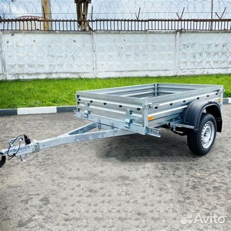 Прицеп легковой одноосный 1853x1231x290 мзса купить в Туле | Авито