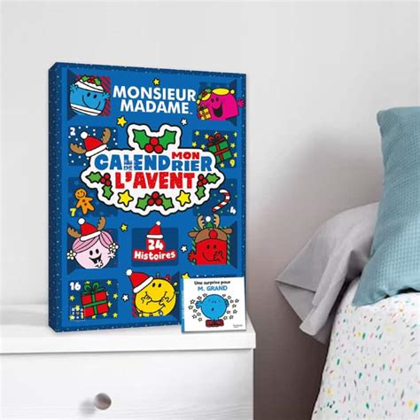 Calendrier De L Avent Monsieur Madame 24 Livres Enfants