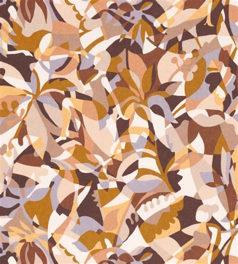 Plongeon Wallpaper In Ocre Nude By Casamance Jane Clayton