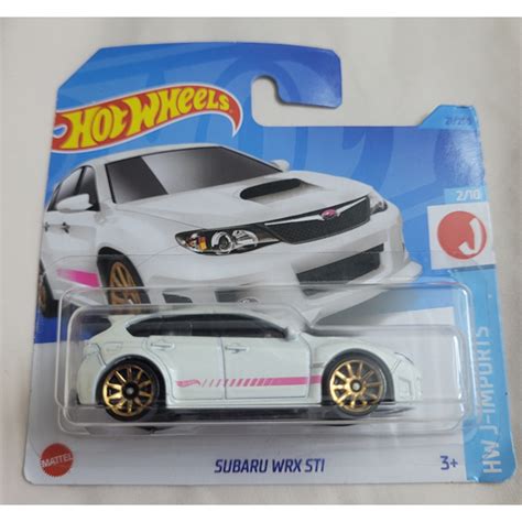 Hot Wheels Subaru WRX STI Short Card Shopee Malaysia