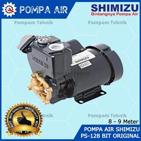 Jual Pompa Air Shimizu Ps Bit Baru Original Bergaransi Pompa