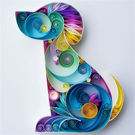 Paper Quilling Artist Turns Colorful Paper Into Incricate Works Of Art