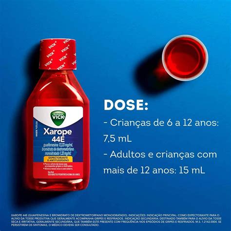 Como Se Escreve Xarope - Xarope Vick 44E 120ml | Drogasil