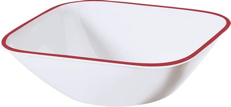 Corelle Juego De Vajilla Cuadradaredonda De Piezas Splendor