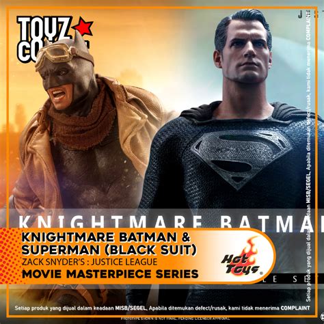 Jual Toyz Corner Hot Toys Tms Tms Knightmare Batman Superman Black Suit Shopee