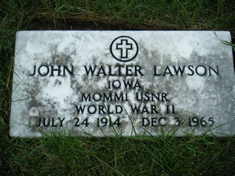 John Walter Jack Lawson I Find A Grave Memorial