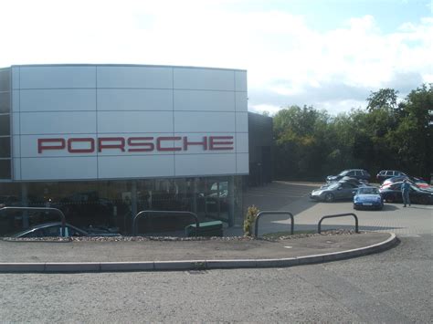 Porsche centre in Tonbridge Kent