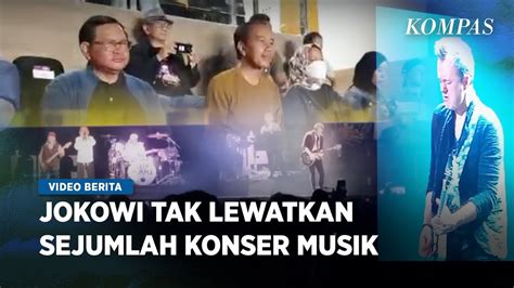 Hentakan Kaki Presiden Jokowi Saat Nonton Konser Deep Purple Di