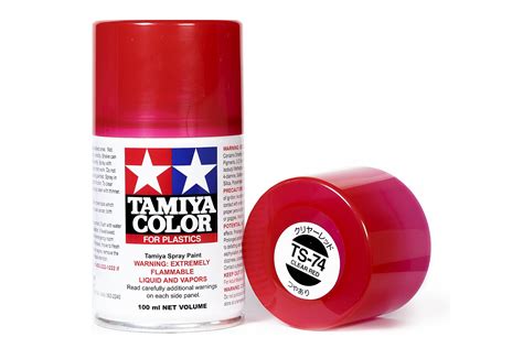 Ts 74 Spray Tamiya Clear Red 100ml Euro Delivery Only